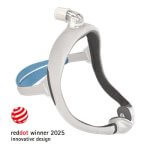 Resmed's AirTouch N30i sett fra siden