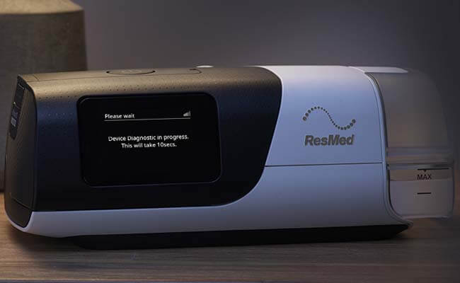 airsense-11-pap-apparat-diagnostikk-pågår