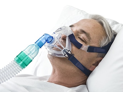 ikke-ventilert-maske-non-invasiv-puste-terapi-ResMed-